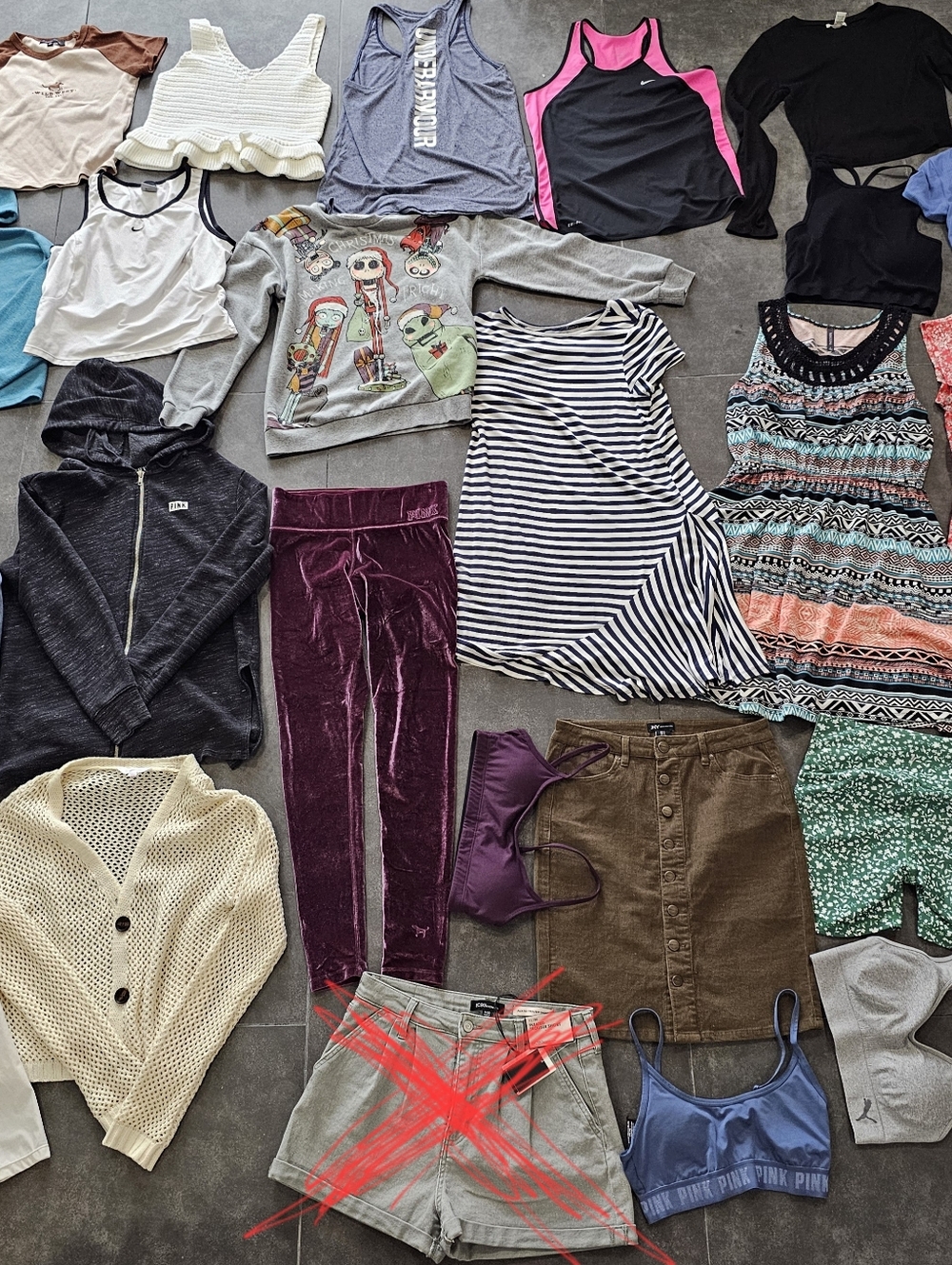 Womens Clothes Bundle Size S M Hoodies Dresses Tops Leggings